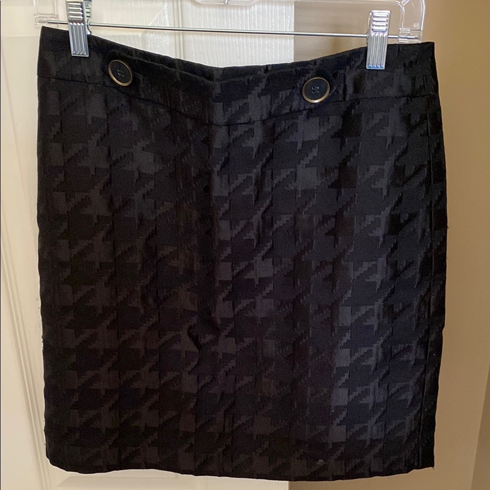 LOFT Black Mini Pencil Skirt for Cocktail